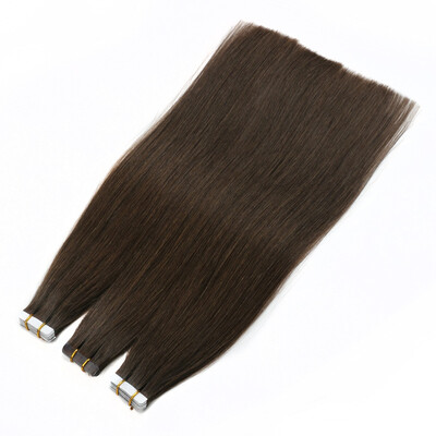 

BHF Hair Tape Hair Extension 100 Human Hair Brazilian Straight Hair Double Drawn Skin Weft 16-22"20PcsPack