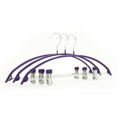 

Bai customer hi purple adult fashion non - slip dip shirt rack with trousers 3 loaded 82-474202