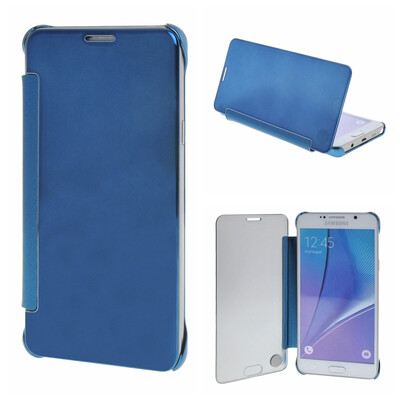 

MOONCASE Samsung Galaxy Note 5 ЧЕХОЛ ДЛЯ Hard Plastic Design Flip Pouch Blue