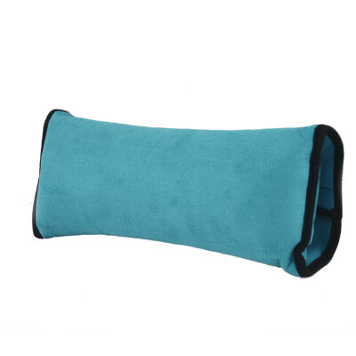 

Blue Baby Car Auto Safety Seat Belt Harness Shoulder Pad Cover Cushion Pillow