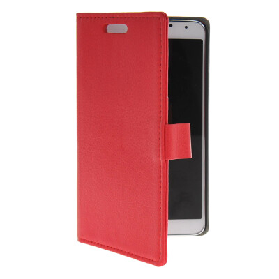 

MOONCASE Slim Leather Flip Wallet Card Pouch with Kickstand Shell Back ЧЕХОЛ ДЛЯ Samsung Galaxy Note 3 Lite N7505 Red