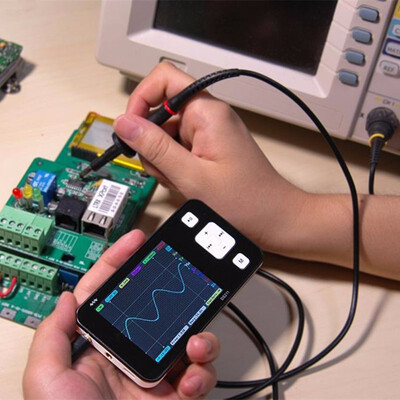 

DS211 Digital Oscilloscope Mini ARM Pocket-sized Portable Scopemeter Nano Handheld Storage Oscilloscope