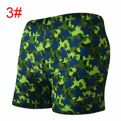 

Mens Fashion Large Size Printing Swimwear Swimming Trunks Sports Wear Boxer Shorts