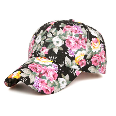 

Guttavalli Vintage Rose Flowres Хлопок Бейсбольные шапки Женщины Sunhats Мягкое очарование Популярные солнцезащитные очки Мужчины на открытом воздухе Регулируемые мягкие шляпы