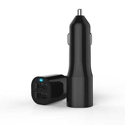 

AFILADO 24A Dual Usb Car Charger for iPhone 7 8 X Mobile Phone Charger for Samsung Galaxy S8 S9 Xiaomi Huawei Quick USB Charger