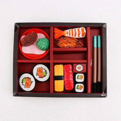 

BOOM LIGHT Pretend Play Food Set Sushi Playset Educational Toys 14 Pcs XG1-9