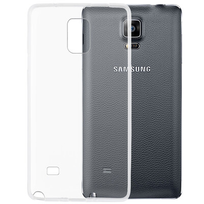 

Excellent light&transparent mobile phone soft shell drop TPU protective cover for Samsung note4 N9100 N9108 transparent