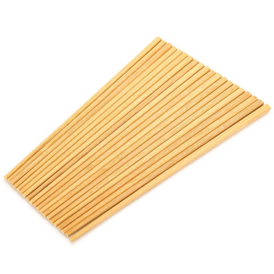 

Dalefeng KZ120 Yellow Sandal Wood Wood Chopsticks No paint WaxOil Solid Wood Chopsticks 10-Pair