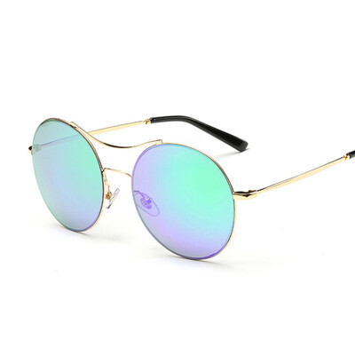 

FEIDU Retro Alloy Round Sunglasses Women Men Vintage Fashion Coating Mirror Sun Glasses UV400 Eyewear Oculos De Sol Feminino