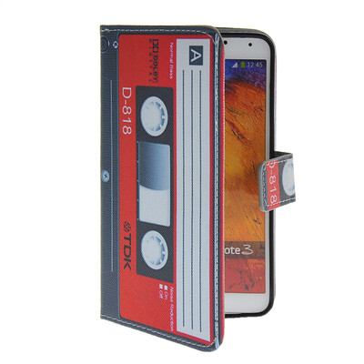 

MOONCASE Pattern Style Leather Side Flip Wallet Card Slot Pouch Stand Shell Back ЧЕХОЛ ДЛЯ Samsung Galaxy Note 3 N9000