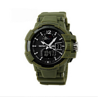 

SKMEI 1040 Men Outdoor Sports Watch LED Digital Quartz Waterproof Military Dress Wristwatch