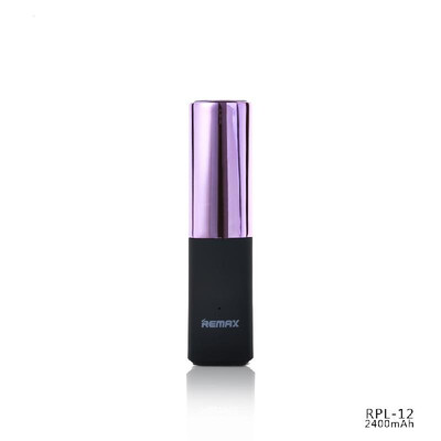 

LIPMAX 2400mAh Power Bank Inspired Lipstick Portable Phone Charger Power Bank External Battery for phone Beauty Women