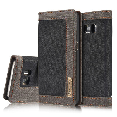 

Samsung Galaxy S9S9 Plus Luxury Canvas Villus Vintage Multi-function Wallet Card Clip Protection Cover Stand Phone case