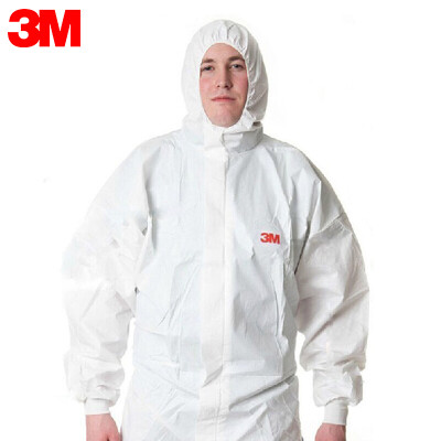 

3M 4535 protective clothing  number with cap Siamese chemical anti-splash dust-proof clothing