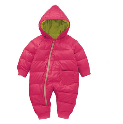 

Baby warm jumpsuit infant winter kids coat Siamese newborn romper climbing suit