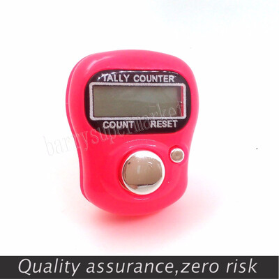 

Mini counter Digital Manual counter FingerRing Tally Counter 5-Digit Ring Tally Digit LCD Electronic Counter battery 0-99999