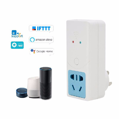 

Sonoff S22 ITEAD Smart Wifi Switch AU CN Plug Monitoring Temperature Humidity Wireless Power Outlet Socket Smart Home Automation