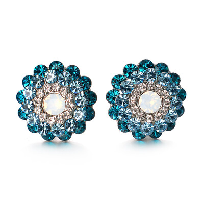 

Yoursfs clip earrings for women Flower series gold plated earring
