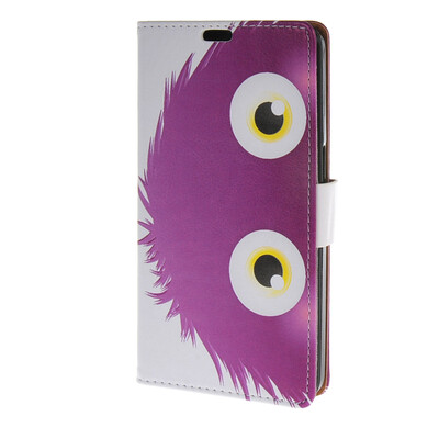 

MOONCASE чехол для Alcatel One Touch Flash OT-6042D Leather Flip Wallet Style and Kickstand Case Cover [Cute Pattern] a15
