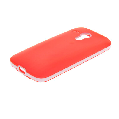 

MOONCASE Soft Flexible Silicone Gel TPU Skin Shell Back Case Cover for Motorola Moto G Red