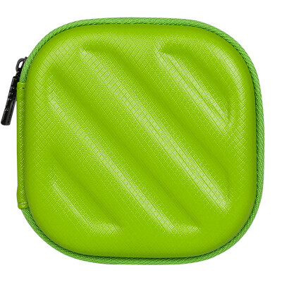 

BUBM TSB-L green headset bag waterproof drop storage box charging data cable storage package reader U disk Bluetooth headset bag