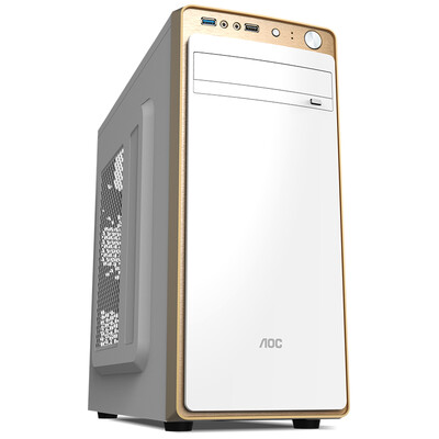 

AOC S707 / W белый в корпусе башни (родной USB3.0 / поддержка материнской платы ATX / простой внешний вид)
