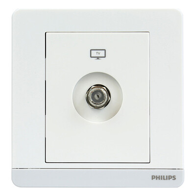 

Philips (PHILIPS) коммутатор гнездо fly серии широкополосный телевизор гнездо ветка белого