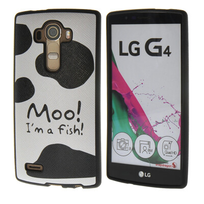 

MOONCASE Cute Pattren Soft Silicone Gel TPU Protective Case Flexible Shell Protective Case Cover for LG G4 a01