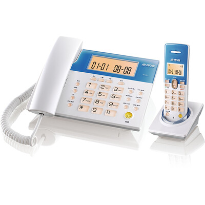 

Нарды (BBK) W101 цифровые беспроводные телефоны Picture Machine Glow Caller Домашний офис тащит костюм (слоновая кость)