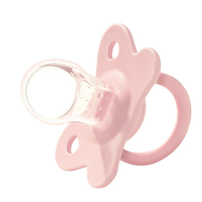 

MillyMally Newborn Pacifier Baby Baby Super Soft Silicone Sleeping Comfort 0-6-18 Months Pink Large