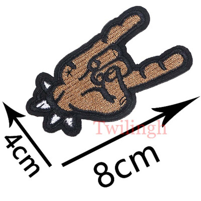 

1 pcslot Brand Embroidered Patches Big Red Rose Sequin Patch Iron On Fabric Badge Sew On Clothes Appliques DIY Wedding Stickers