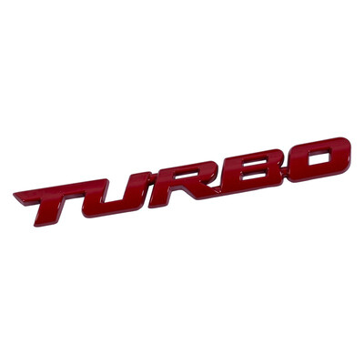 

New Turbo Universal Car Motorcycle 3D Metal Emblem Badge Decal Sticker