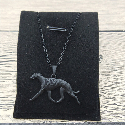 

New Whippet Necklace Trendy Style Whippet Pendant Necklace Women Fashion Pet Jewellery Animal Dog Jewellery