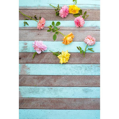 

Yellow Flower Photo Backdrop 57FT Vinyl Fabric Cloth Digital Printing Photo Background -3241