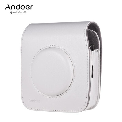 

Andoer SQ10 Camera Case Bag PU Leather Protection Camera Bag with Adjustable Shoulder Strap for Fujifilm Instax SQ10 Camera 3 Colo
