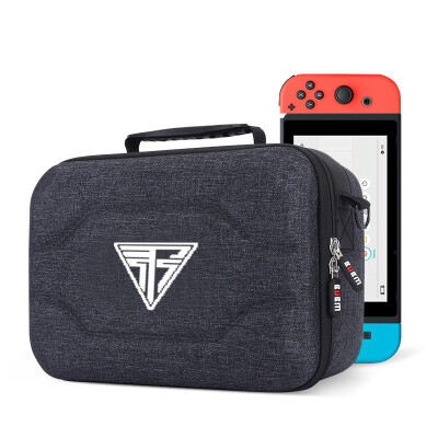 

Shadow level iNSIST Nintendo Switch bracket storage bag ns host accessories EVA hard shell storage box portable protection bag anti-fall SWITCH-ZD black