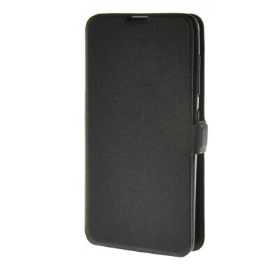 

MOONCASE Cross pattern Flip Pouch Leather Wallet Slim Stand чехол для Nokia Lumia 535 Black