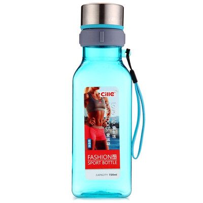 

Jingdong Supermarket] Xi Le plastic cup 1.5L space cup portable sports outdoor hand cup green -1625