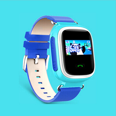 

Elegance Children SOS smart Watch Phone GPS Color Screen Wrist Watch with Emergency Call Positioning Romote Alarm Clock Electronic Fence Take Off Alarm Pedometer