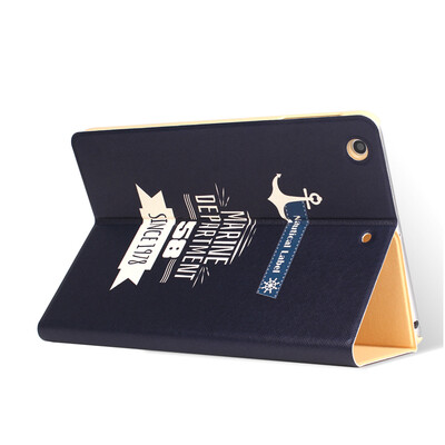

MITI Cute Smart Leather Case For iPad Air Two Folds Stand Flip Tablets Cover For iPad 5 Multi Colors Free Shipping
