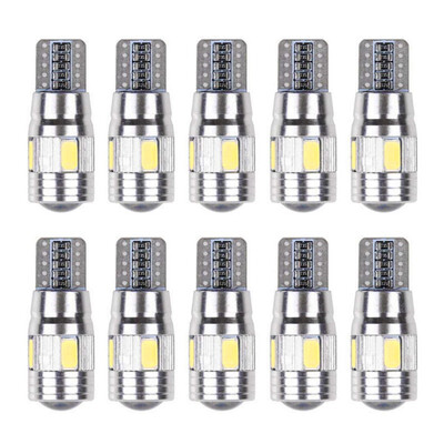 

10PCS car light license plate light width lamp w5w white light