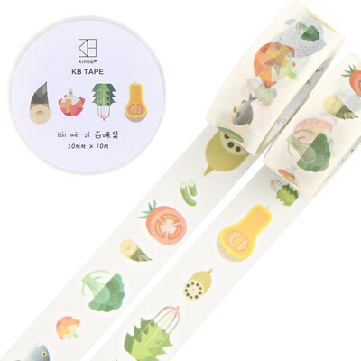 

Kinbor hand book&paper tape 20mm10m hand book sticker holiday Rhapsody DTB64098