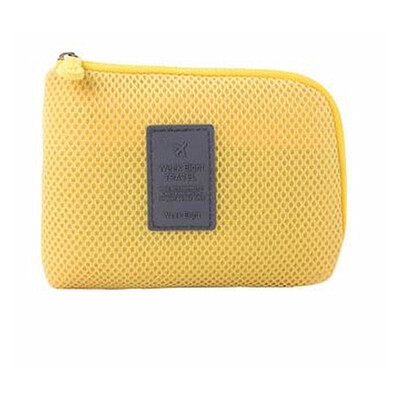 

Shouyou new shockproof travel digital storage bag travel charging data cable charger cosmetic bag storage bag large JD-SN-08 yellow