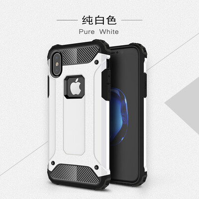 

Goowiiz Phone Case For Iphone 78X King Kong Armor Fashion Bumper PC TPU Prevent falling