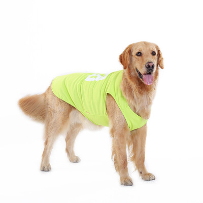 

Huayuan favors hoopet dog clothes summer thin section Jin Mao Labrador Samoyed big dog pet costume 6XL