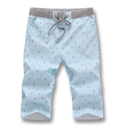 

Casual Men Summer Shorts Beach 2016 New Arrivals Men's Shorts Printed Plus Size  Light Blue Khaki Men Fashion Shorts Hot Sale