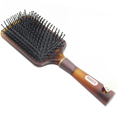 

Jingdong Supermarket Mei Ji MAGGIE modeling hair comb air comb comb fashion balloon massage big board comb gift gift 2061 turtle color