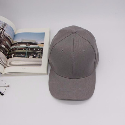 

Hip Hop Baseball Hat Light Board Solid Color Curved Cap Retro Mens Womens Sun Hat Velcro Cap
