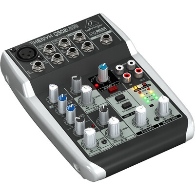 

BEHRINGER Q502USB Mixer (аудио-консоль, усилитель, монитор, микшер, семья, песня K, персональная запись, коммерческая конференция, сценическая производительность и т. Д.)