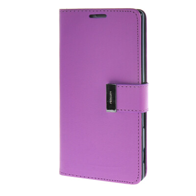 

MOONCASE Case for Sony Xperia T3 Flip Leather Wallet Card Slot Bracket Back Cover Purple